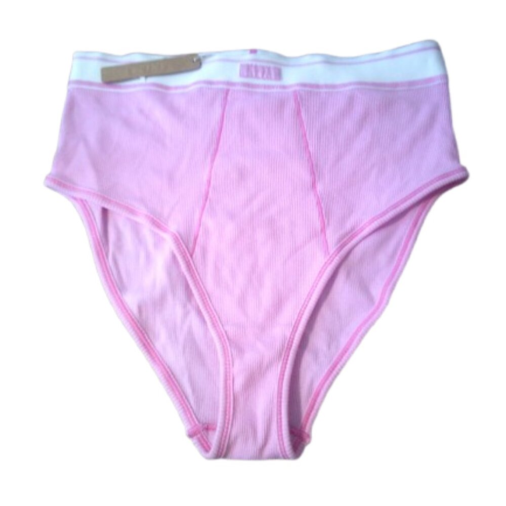 SKIMS Pink High-Waist Panties